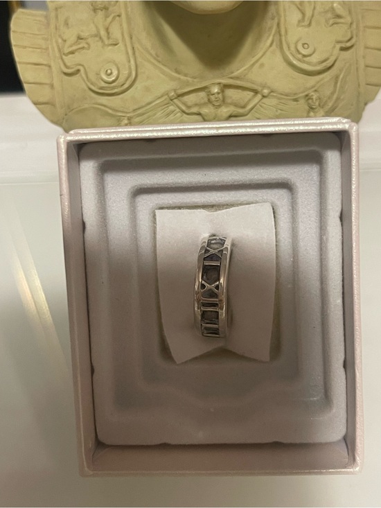 Tiffany & Co. Jewelry - Tiffany & Co 925 Sterling Silver ring size 4 with COA.